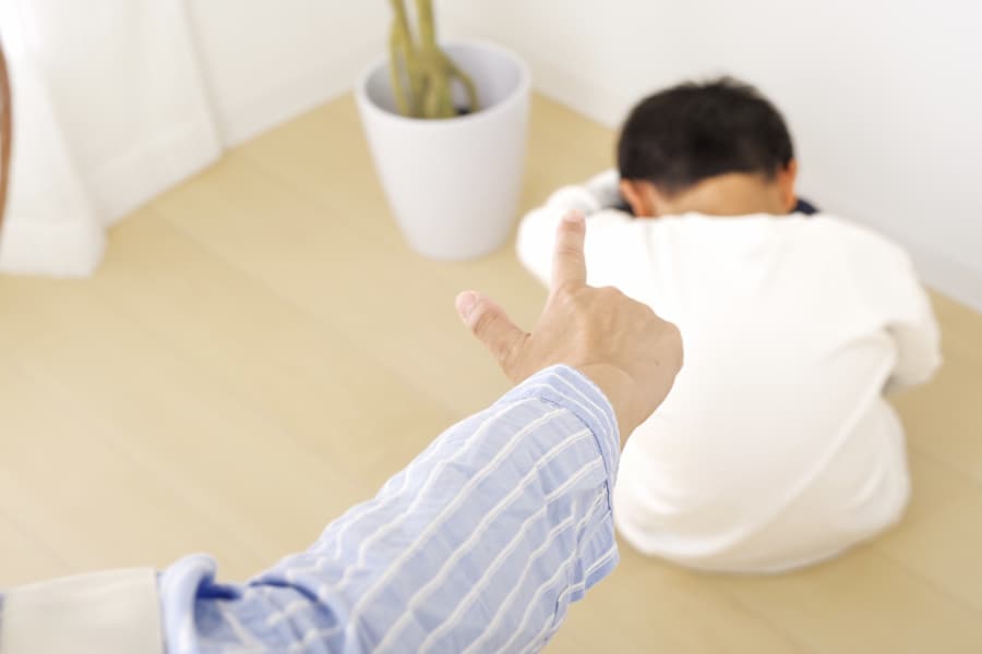 子どもの失敗に対してやってはいけない親のNG行為